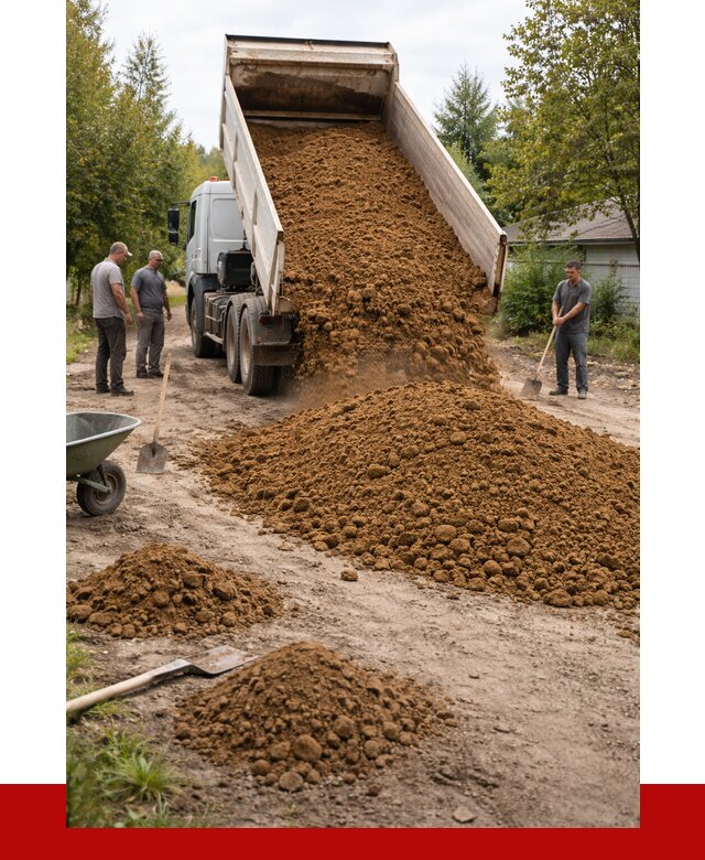 Купить суглинок с доставкой в Вязьме от 2571 р. за куб | ПРОНЕРУДВзь