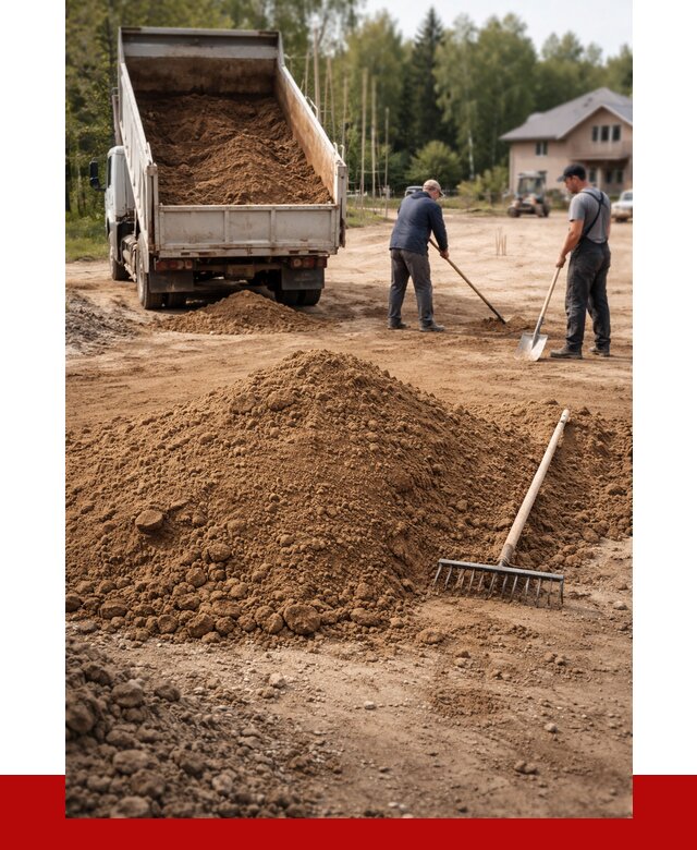 Суглинок для планировки в Вязьме с доставкой от 4318 р. | ПРОНЕРУДВзь