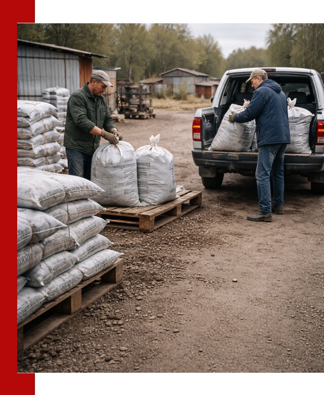 Купить конский навоз в мешках с доставкой в Вязьме