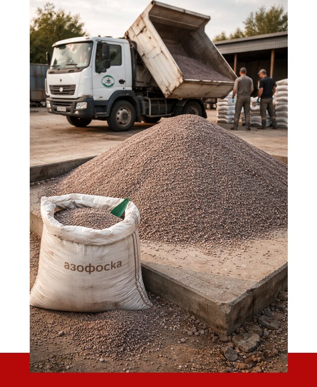 Купить азофоска в Вязьме с доставкой от 1234 р. за куб | ПРОНЕРУДВзь