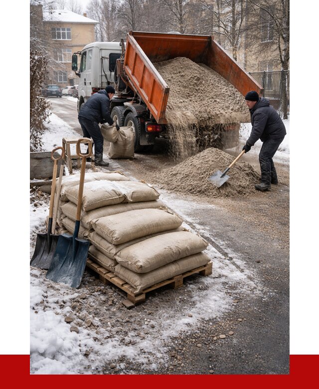 Противогололедные материалы оптом в Вязьме от 4318 р. | ПРОНЕРУДВзь