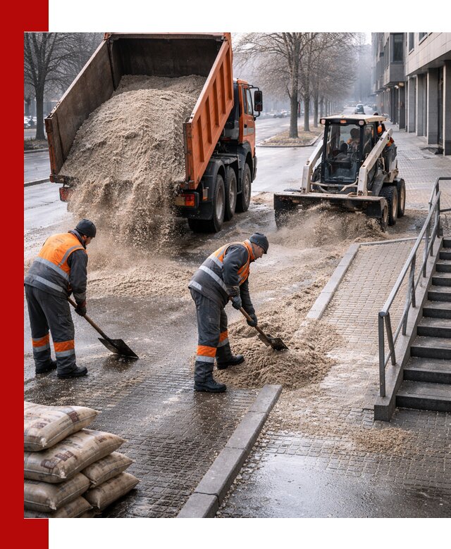 Поставка противогололедных материалов в Вязьме