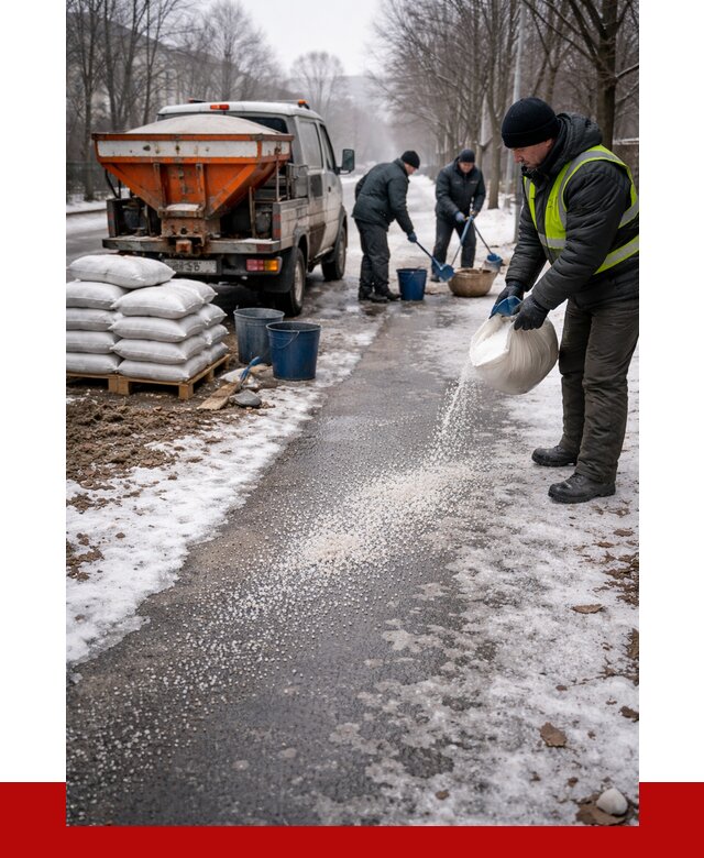 Реагент против гололеда в Вязьме с доставкой от 4627 р. | ПРОНЕРУДВзь