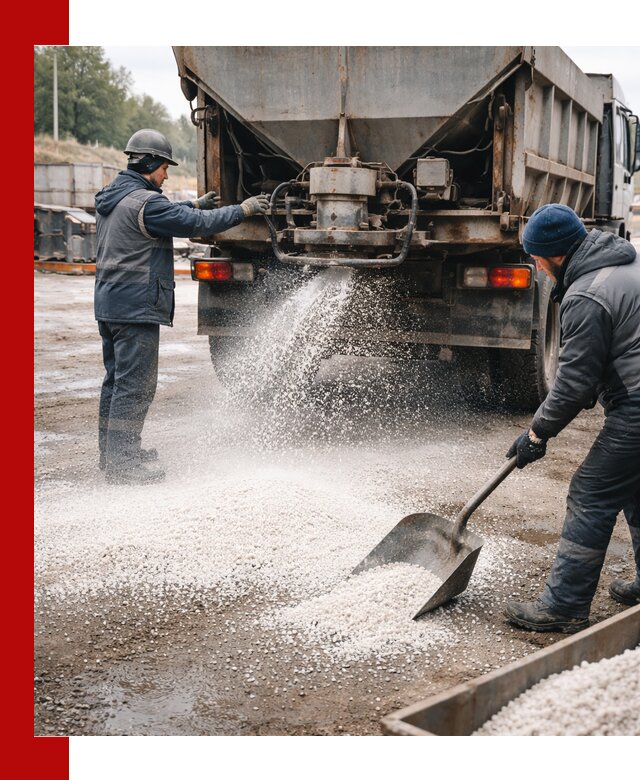 Доставка и продажа хлористого кальция в Вязьме