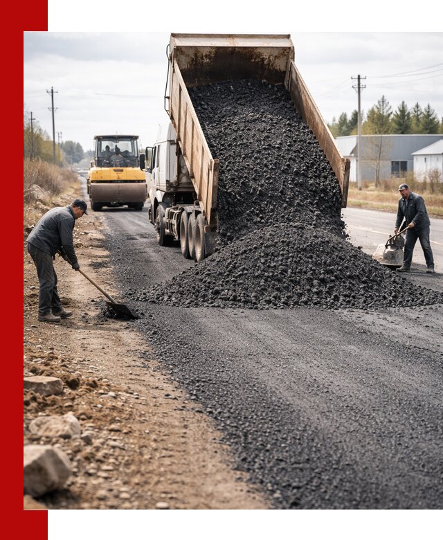 Асфальтовая крошка для дорог в Вязьме — поставка и доставка