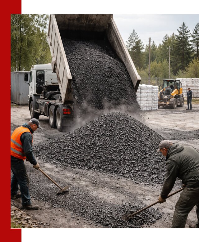 Доставка и продажа асфальтного гранулята в Вязьме