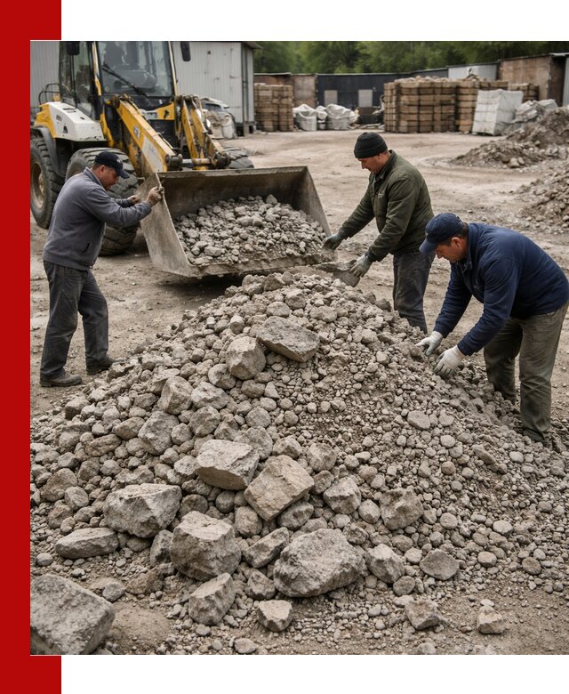 Демонтаж и вывоз бой бетона в Вязьме