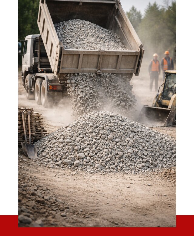 Купить дробленый бетон в Вязьме от 1748 р./куб | ПРОНЕРУДВзь