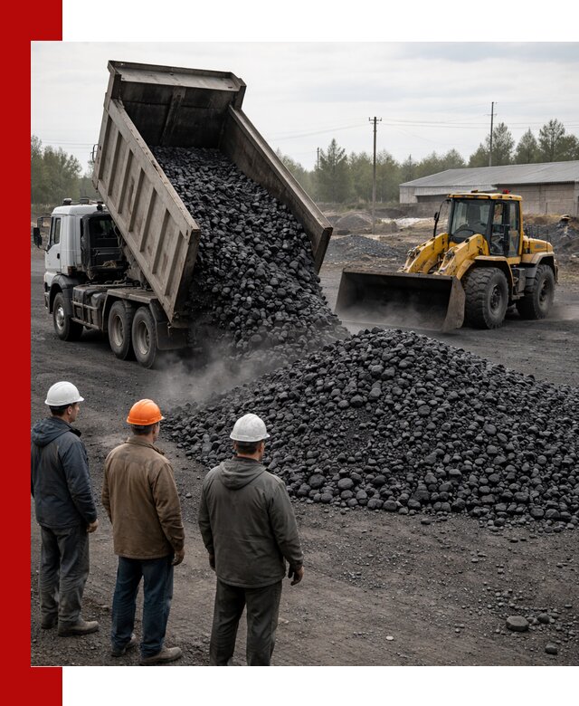 Доставка угля антрацита в Вязьме с самосвалами и погрузкой