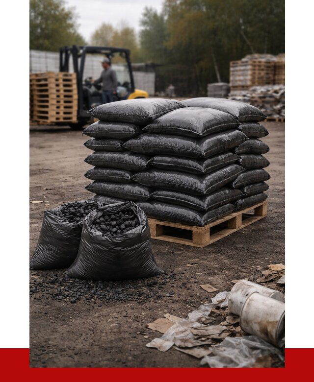 Купить уголь в мешках с доставкой в Вязьме от 7712 р. | ПРОНЕРУДВзь