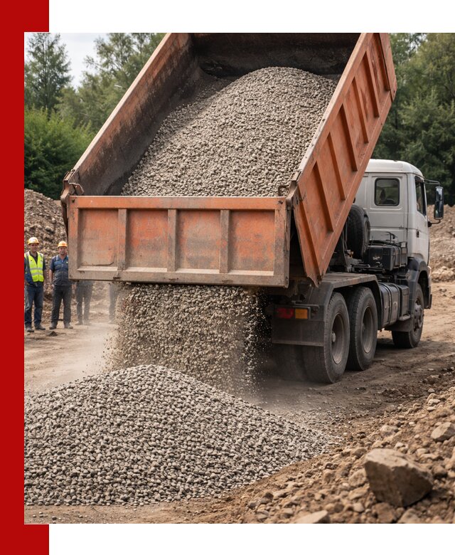 Доставка сыпучих материалов самосвалом в Вязьме быстро и надежно