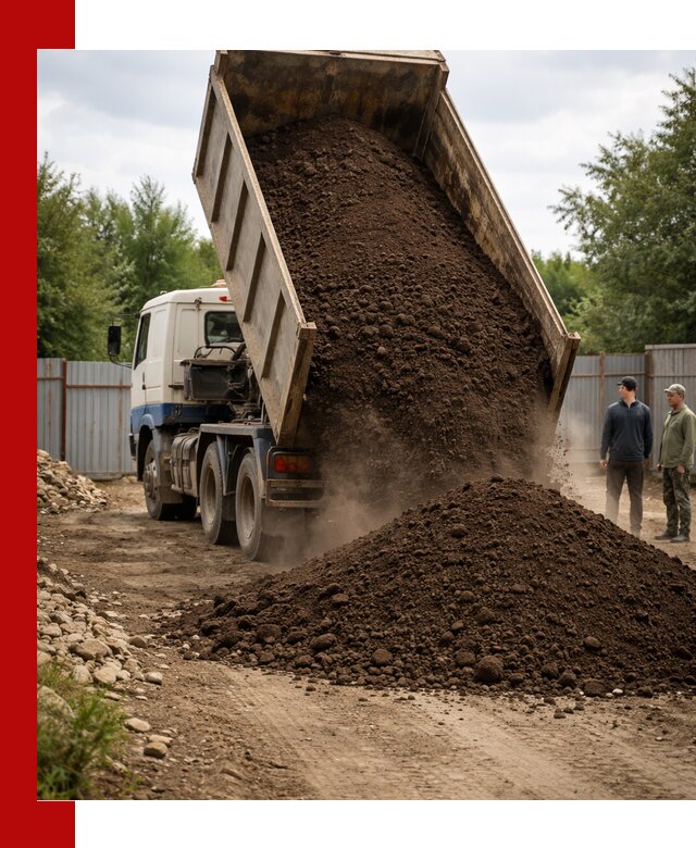 Доставка самосвалом 10 кубов в Вязьме быстро и надёжно