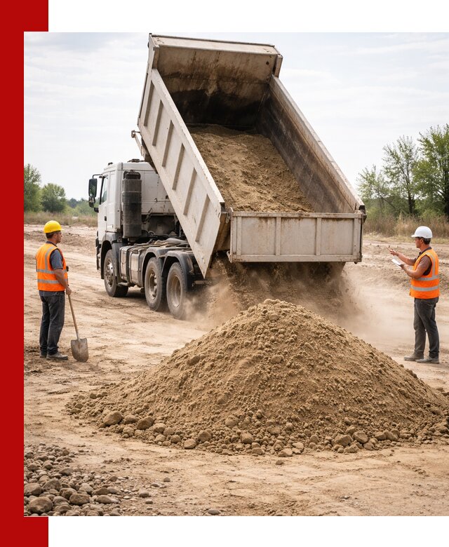 Доставка самосвалом 15 кубов в Вязьме за город и по городу