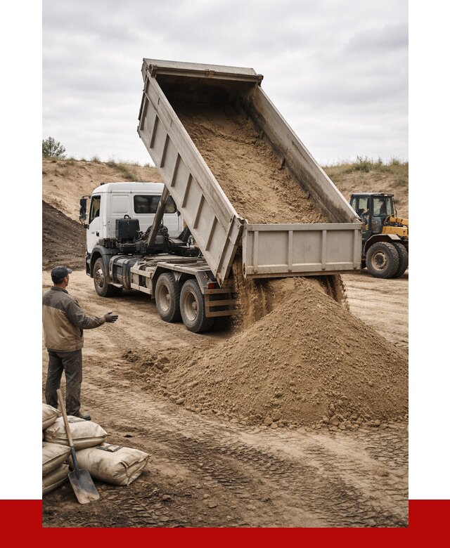 Доставка самосвалом 20 кубов в Вязьме от 7712 р. | ПРОНЕРУДВзь