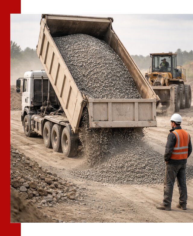 Доставка самосвалом 40 кубов цемента и сыпучих в Вязьме