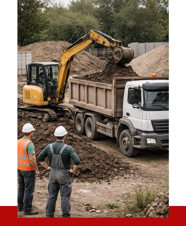 Вывоз грунта в Вязьме от 4627 р. самосвалом | ПРОНЕРУДВзь