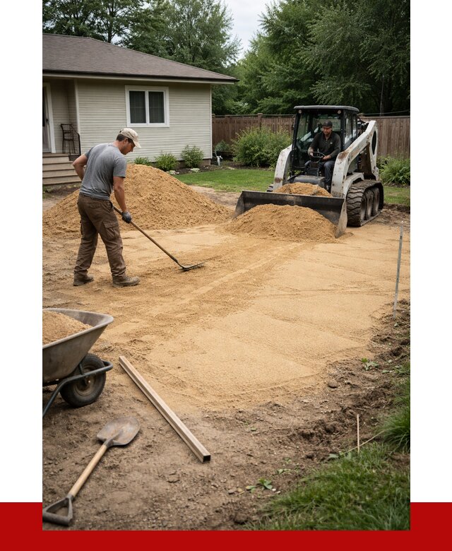 Отсыпка участка песком в Вязьме, от 2571 р., ПРОНЕРУДВзь