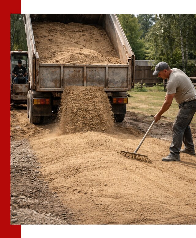 Отсыпка участка песком в Вязьме быстро и качественно