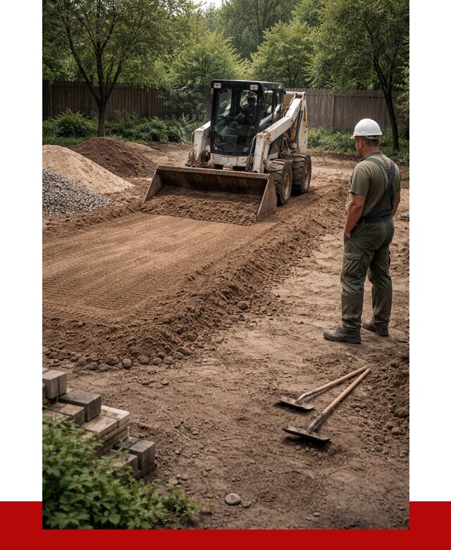 Выравнивание участка под ключ в Вязьме от 3599 р. | ПРОНЕРУДВзь