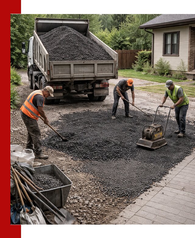 Асфальтовая крошка для двора с доставкой в Вязьме